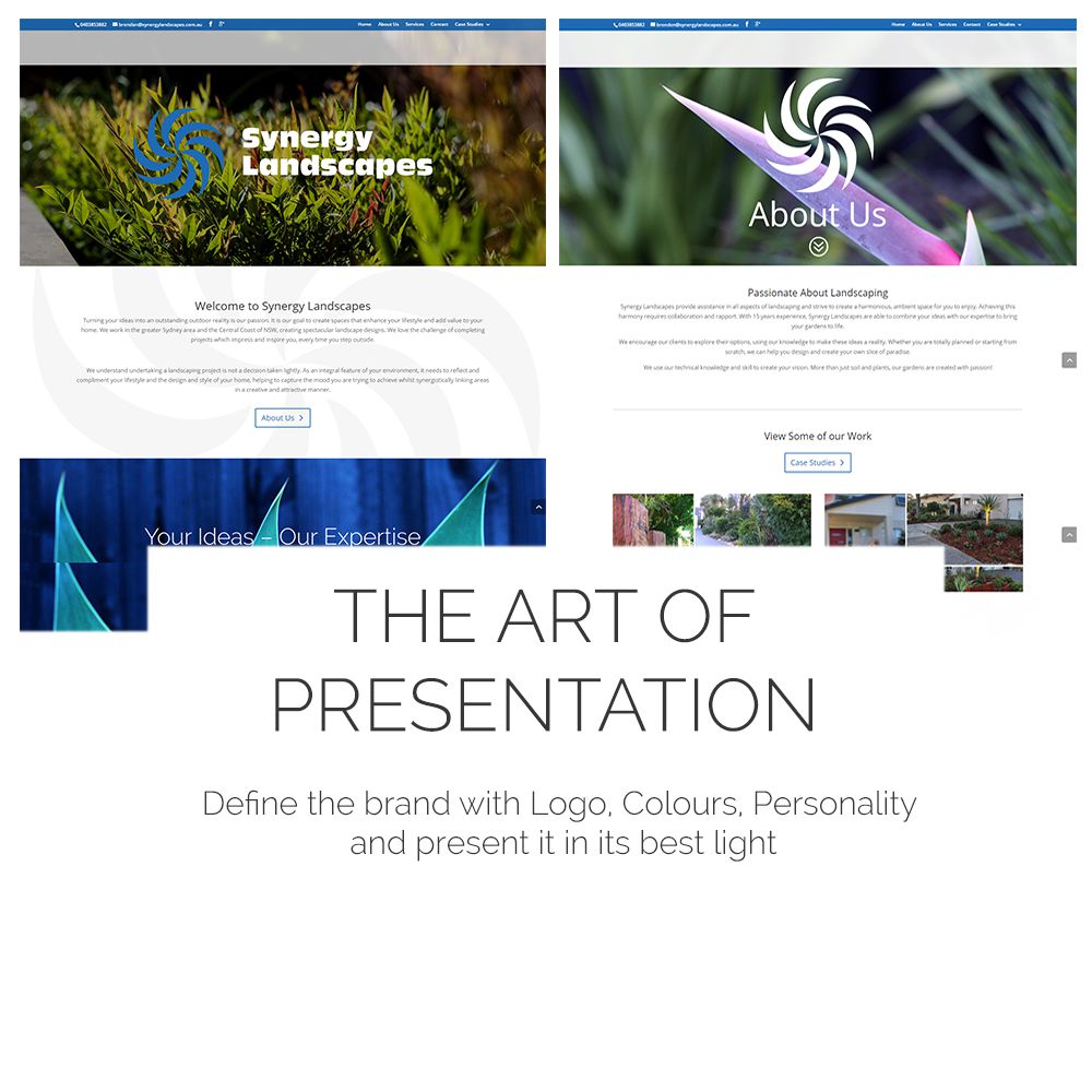 Landscape WebSite Case Study