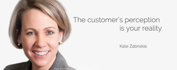 Service quotes Kate Zarbriskie